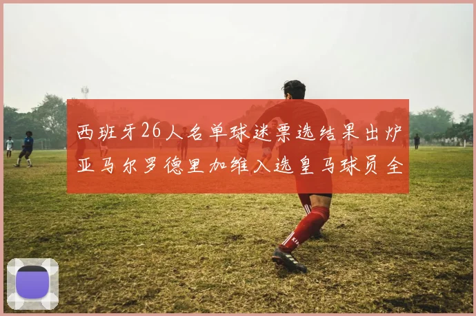 西班牙26人名单球迷票选结果出炉亚马尔罗德里加维入选皇马球员全无