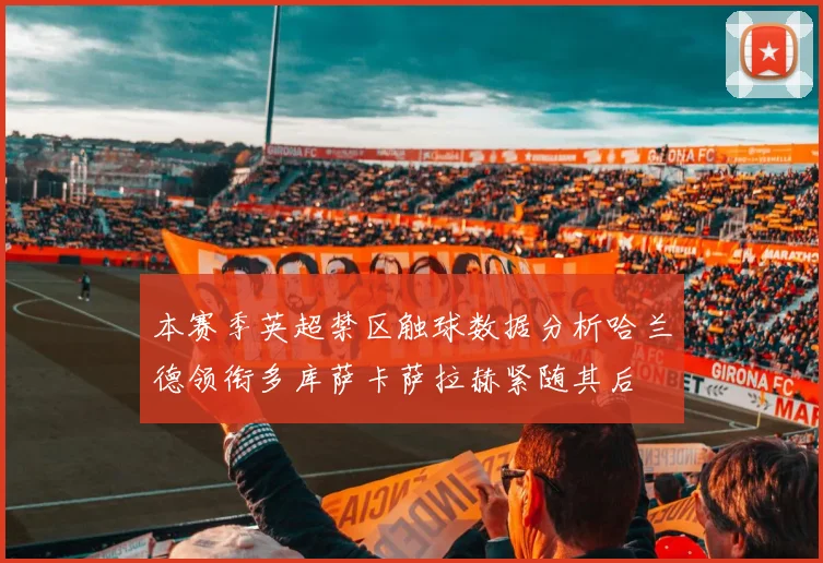 本赛季英超禁区触球数据分析哈兰德领衔多库萨卡萨拉赫紧随其后